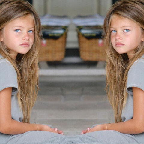 Thylane Blondeau - To 2007, σε ηλικία 6 ετών, διεθνή ΜΜΕ την αποκαλούσαν το «ομορφότερο κορίτσι του κόσμου»