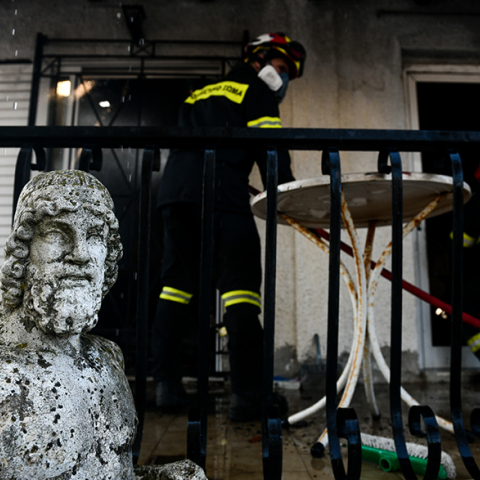 Πυρκαγιά στα Βίλια