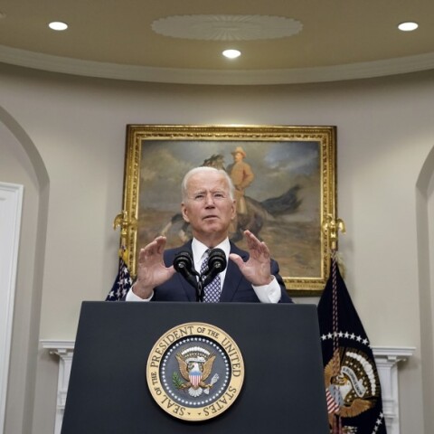 Ο πρόεδρος των ΗΠΑ, Τζο Μπάιντεν, σε διάγγελμά του για το Αφγανιστάν - 25 Αυγούστου 2021 © EPA