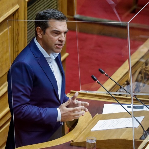 Ο πρόεδρος του ΣΥΡΙΖΑ, Αλέξης Τσίπρας