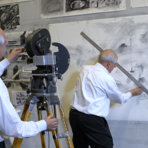 William Kentridge, The moment has gone © Stella Olivier