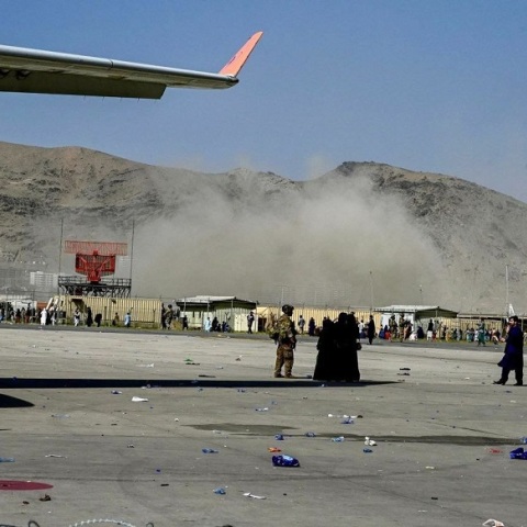 Έκρηξη στο αεροδρόμιο της Καμπούλ