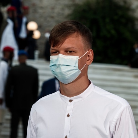 Ο νέος φοιτητής της Ιατρικής Πατρών, Δημήτρης Καρακώστας