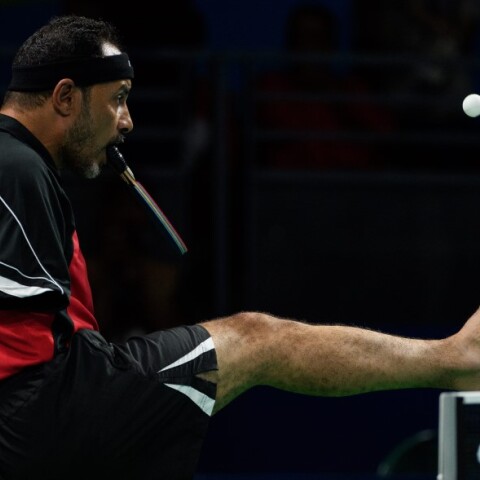 O Αιγύπτιος παραολυμπιονίκης Ιμπραήμ Χαμαντού © EPA / THOMAS LOVELOCK 