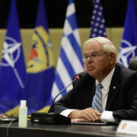 Ο πρόεδρος της Επιτροπής Εξωτερικών Σχέσεων της Γερουσίας των ΗΠΑ, Ρόμπερτ Μενέντεζ