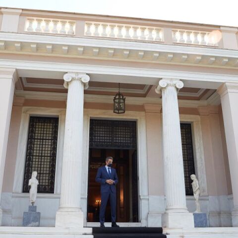 Ο πρωθυπουργός της Ελλάδας Κυριάκος Μητσοτάκης