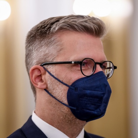 Ο υπουργός Επικρατείας, Άκης Σκέρτσος