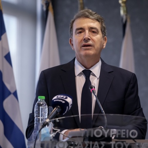 Ο Μιχάλης Χρυσοχοΐδης παρέδωσε τη «σκυτάλη» του Υπουργείου Προστασίας του Πολίτη στον Τάκη Θεοδωρικάκο