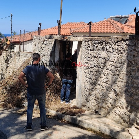 Μακάβριο εύρημα σε αυλή σπιτιού στην Κυπαρισσία