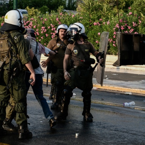 Επεισόδια στο κέντρο της Αθήνας