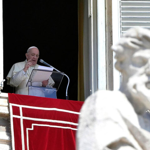 O Πάπας Φραγκίσκος σε κήρυγμά του στο Βατικανό