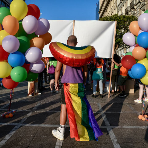 Athens Pride 2021 - Χρώμα στο κέντρο της Αθήνας, καθώς η μεγάλη Παρέλαση Υπερηφάνειας έστειλε μήνυμα για τη διαφορετικότητα και τα δικαιώματα των ΛΟΑΤΚΙ