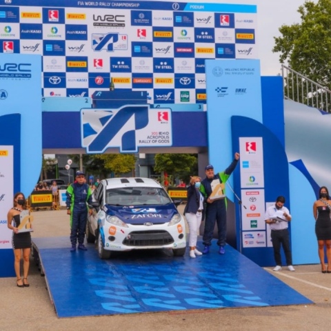 Ράλλυ Ακρόπολις 2021, Στέφανος Θεοχαρόπουλος, Γιώργος Κοτσόλης