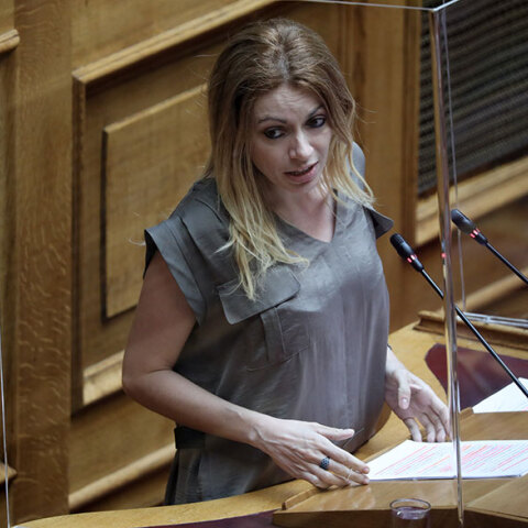 Αγγελική Αδαμοπούλου, βουλευτής του ΜέΡΑ25