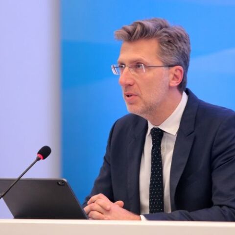 Ο υφυπουργός παρά τω πρωθυπουργώ, Άκης Σκέρτσος