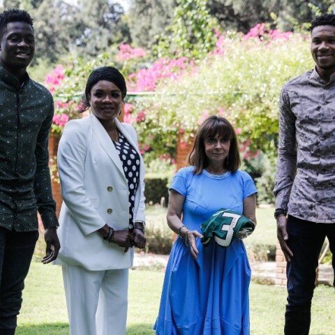 Στο Προεδρικό Μέγαρο η οικογένεια Αντετοκούνμπο