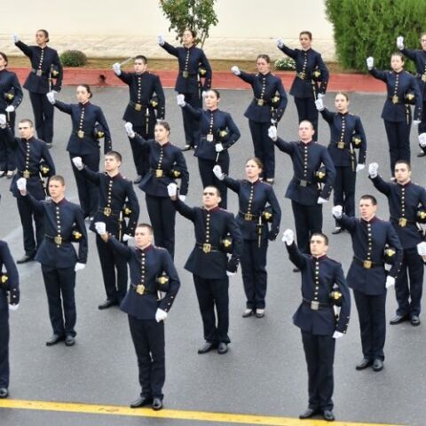 Ορκωμοσία φοιτητών σε στρατιωτική σχολή