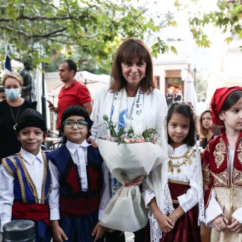 Σακελλαροπούλου: Επίσκεψη στο Ηράκλειο για την 78η Επέτειο του Ολοκαυτώματος της Βιάννου