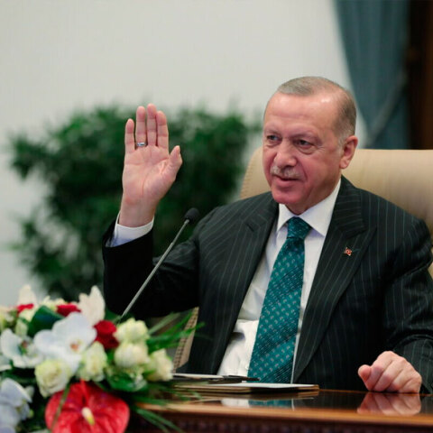 Ρετζέπ Ταγίπ Ερντογάν, πρόεδρος της Τουρκίας (ΦΩΤΟ ΑΡΧΕΙΟΥ)