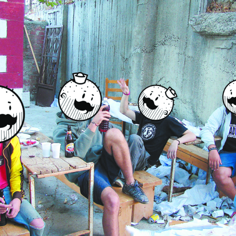 Ο Dreyk the Pirate με την παρέα του