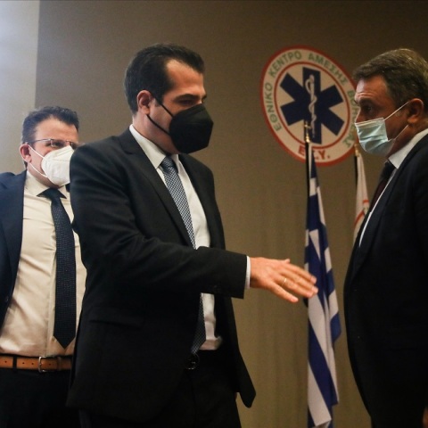 ΕΠΙΣΚΕΨΗ ΤΟΥ ΥΠΟΥΡΓΟΥ ΥΓΕΙΑΣ Θ. ΠΛΕΥΡΗ ΚΑΙ ΤΗΣ ΑΝΑΠΛ. ΥΠΟΥΡΓΟΥ Μ. ΓΚΑΓΚΑ ΣΤΗΝ ΘΕΣΣΑΛΟΝΙΚΗ