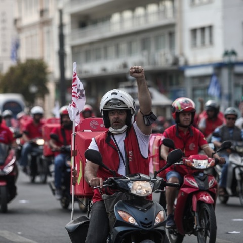 24ωρη απεργία στην εστίαση και στην e-food