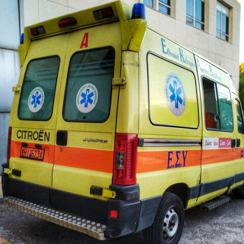 Ασθενοφόρο ΕΚΑΒ (ΦΩΤΟ ΑΡΧΕΙΟΥ)