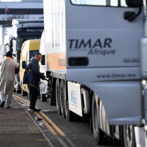 Φορτηγά στη Βρετανία