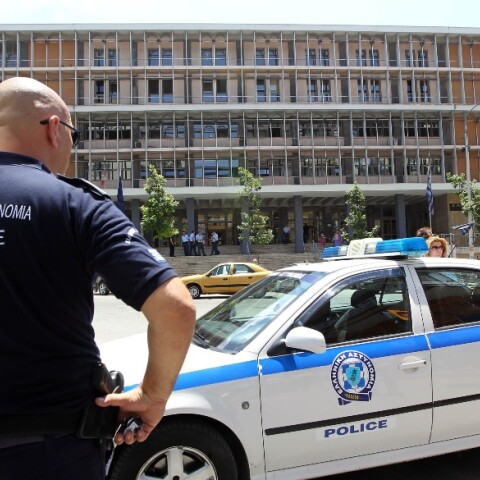 Αστυνομία στα δικαστήρια της Θεσσαλονίκης