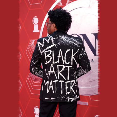 Ο Chester Gregory στην τελετή απονομής των Tony 