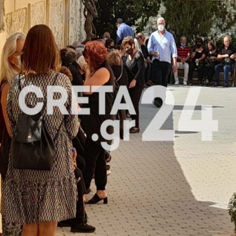 Σεισμός στην Κρήτη: Σε κλίμα βαθιάς θλίψης το τελευταίο αντίο στον 62χρονο Ιάκωβο