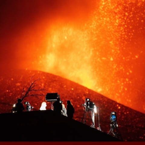 Το ηφαίστειο στη νήσο Λα Πάλμα (Κανάρια Νησιά) στην Ισπανία μετά την έκρηξη