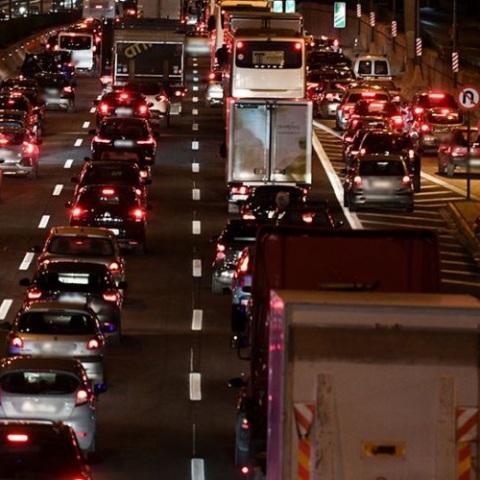 Μποτιλιάρισμα στην Πέτρου Ράλλη στη Λεωφόρο Κηφισού (Φώτο Αρχείο)