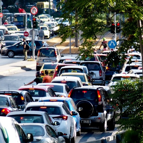 ΚΙΝΗΣΗ ΣΤΟ ΚΕΝΤΡΟ ΤΗΣ ΑΘΗΝΑΣ (Φώτο Αρχείου) 