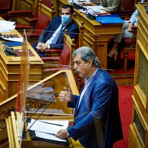 Κόντρα Πολάκη - Πλέυρη στη Βουλή