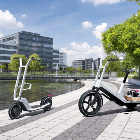 Το τρίτροχο Concept Dynamic Cargo και το Concept Clever Commute
