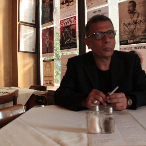 Ο συγγραφέας και ραδιοφωνικός παραγωγός Θάνος Σταθόπουλος