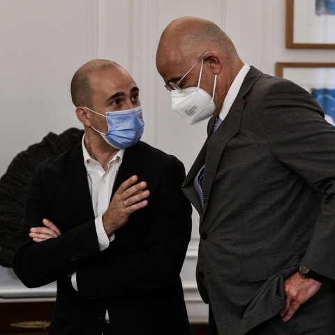 Κωνσταντίνος Μπογδάνος - Νίκος Δένδιας