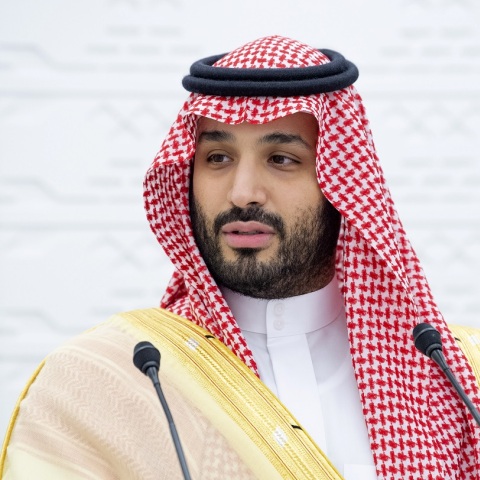 O πρίγκηπας διάδοχος της Σαουδικής Αραβίας Μοχάμεντ Μπιν Σαλμάν