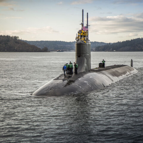 Το πυρηνοκίνητο αμερικανικό υποβρύχιο USS Connecticut