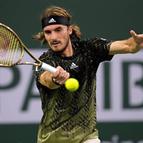 Ο Στέφανος Τσιτσιπάς στο Indian Wells