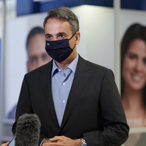 Ο Κυριάκος Μητσοτάκης έκανε την τρίτη δόση του εμβολίου