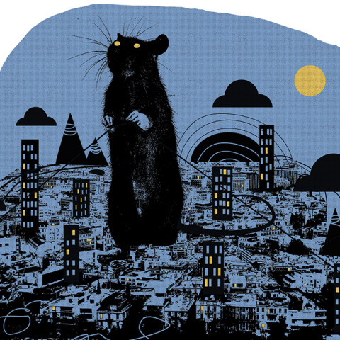 Εικονογράφηση για τα ποντίκια στην Αθήνα