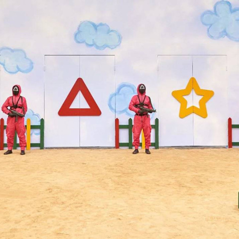 Φωτογραφία από τη σειρά Squid game του Netflix