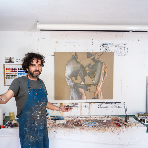 CARRÉ-CARRÉ: Ο Άγγελος Σπάρταλης εκθέτει στον Εικαστικό Κύκλο Sianti Gallery