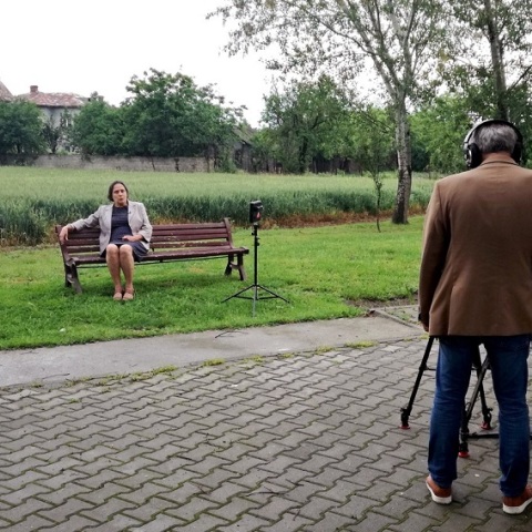 Γυρίσματα στο Μπροστένι Ρουμανίας