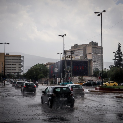 Κακοκαιρία Μπάλλος - Κίνηση στους δρόμους