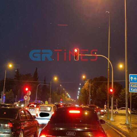 δρόμος Θεσσαλονίκης – Περαίας-Κακοκαιρία Μπάλλος