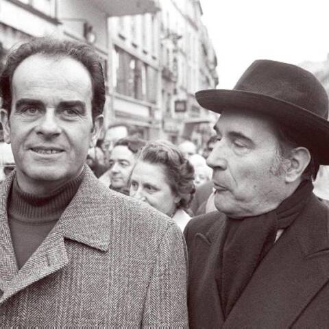 Ζορζ Μαρσέ και Φρανσουά Μιτεράν