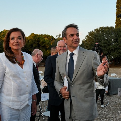 Κυριάκος Μητσοτάκης - Ντόρα Μπακογιάννη